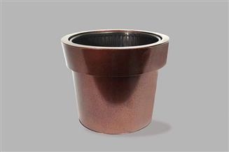 Copper Floral Buckets