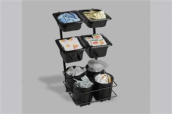 Condiment Organizer-Eight Compartment