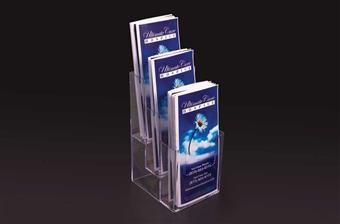 Excelsior® Narrow Triple-Tiered Literature Holder