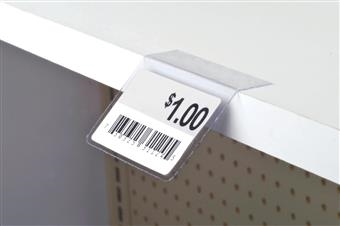 Adhesive Shelf Label Holders