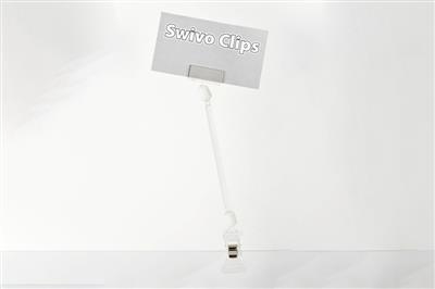 Swivo-Clip™ Extended Sign Holder