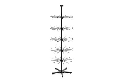 Pole Star® Spinner Display - Radial Hook Display 5-Tier