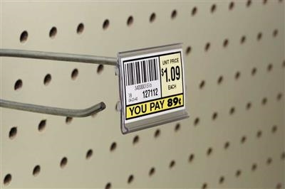 Data Strip® Price Tag Holder for Small Scan Plate