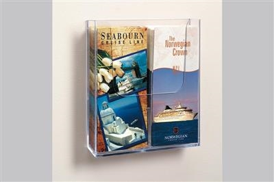 Excelsior® Wall-Mount Literature Holder with Divider