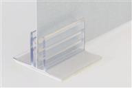 Pack of 1000 Clear Knuckle FFR Merchandising 2809254002 4008 Clip-On Sign Holder Plastic 