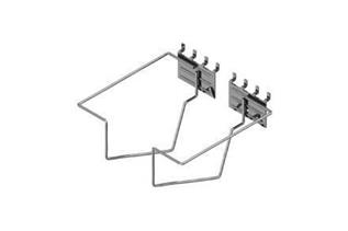 Adjustable Wire Wall Brackets for Pegboard