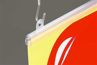 Mercury™ Designer Series Banner Hanger with Track