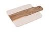 Marble and Acacia Wood Serving Boards