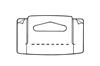 RFC-5113 Hang Tab Box Top, Roll Form 