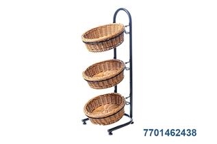 Wicker Basket Displays - Stands