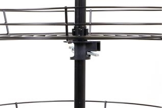 Pole Star® Spinner Display - Basket Rotor Display 5-tier