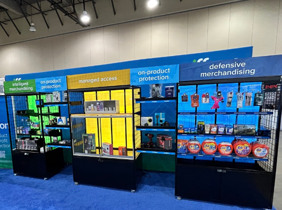 LP tradeshow display