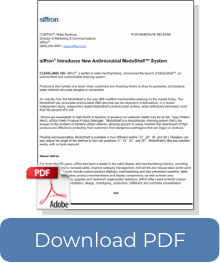 SIFFRON® INTRODUCES NEW ANTIMICROBIAL MODOSHELF™ SYSTEM