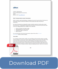 SIFFRON INTRODUCES NEW NO-CONTACT THERMOMETERS