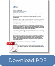 siffron Expands European Presence to Support Evolving Retail Merchandising Needs