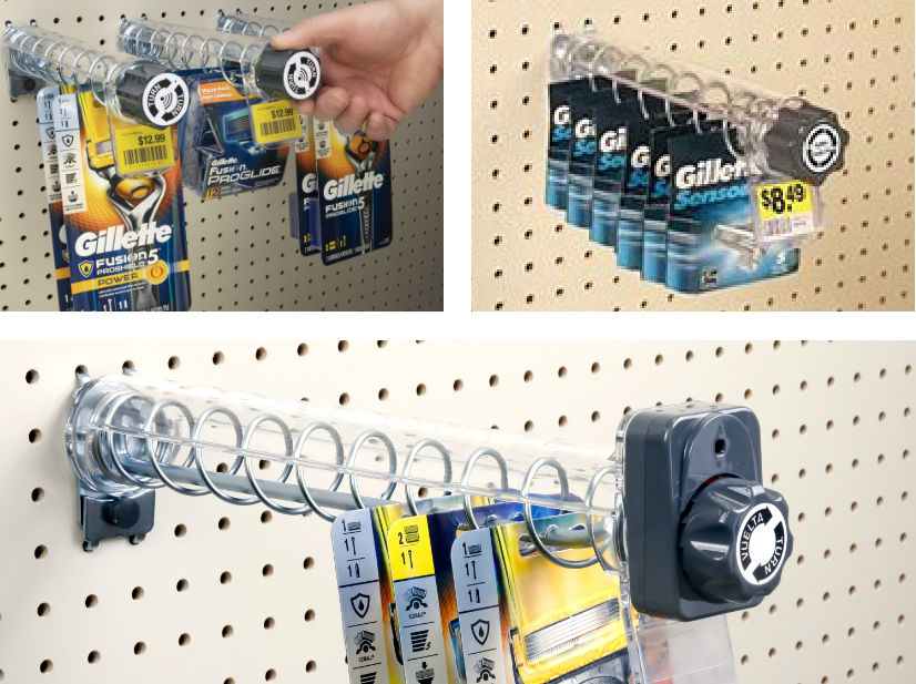 spiral anti-sweep hooks